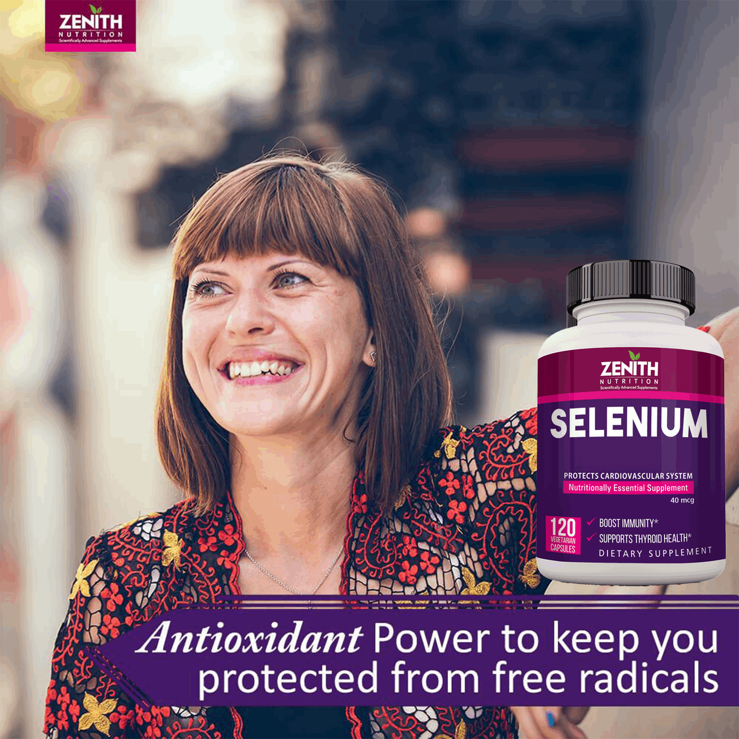 Selenium 40mcg - 120 Veg caps Selenium 40mcg - 120 Veg caps