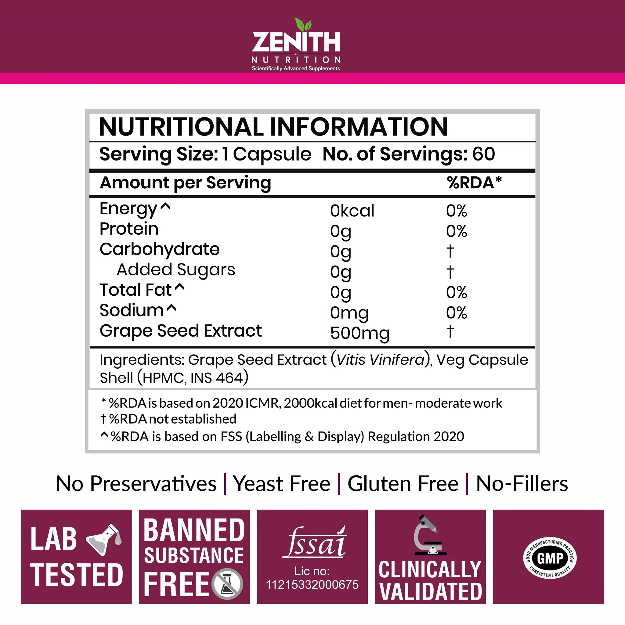 glutathione dosage 400 mg S-Acetyl-Glutathione - stable glutathione form - 100 mg per daily dose (1  capsule) - 60 capsules - by Unimedica, dietary supplement with S-acetyl- glutathione