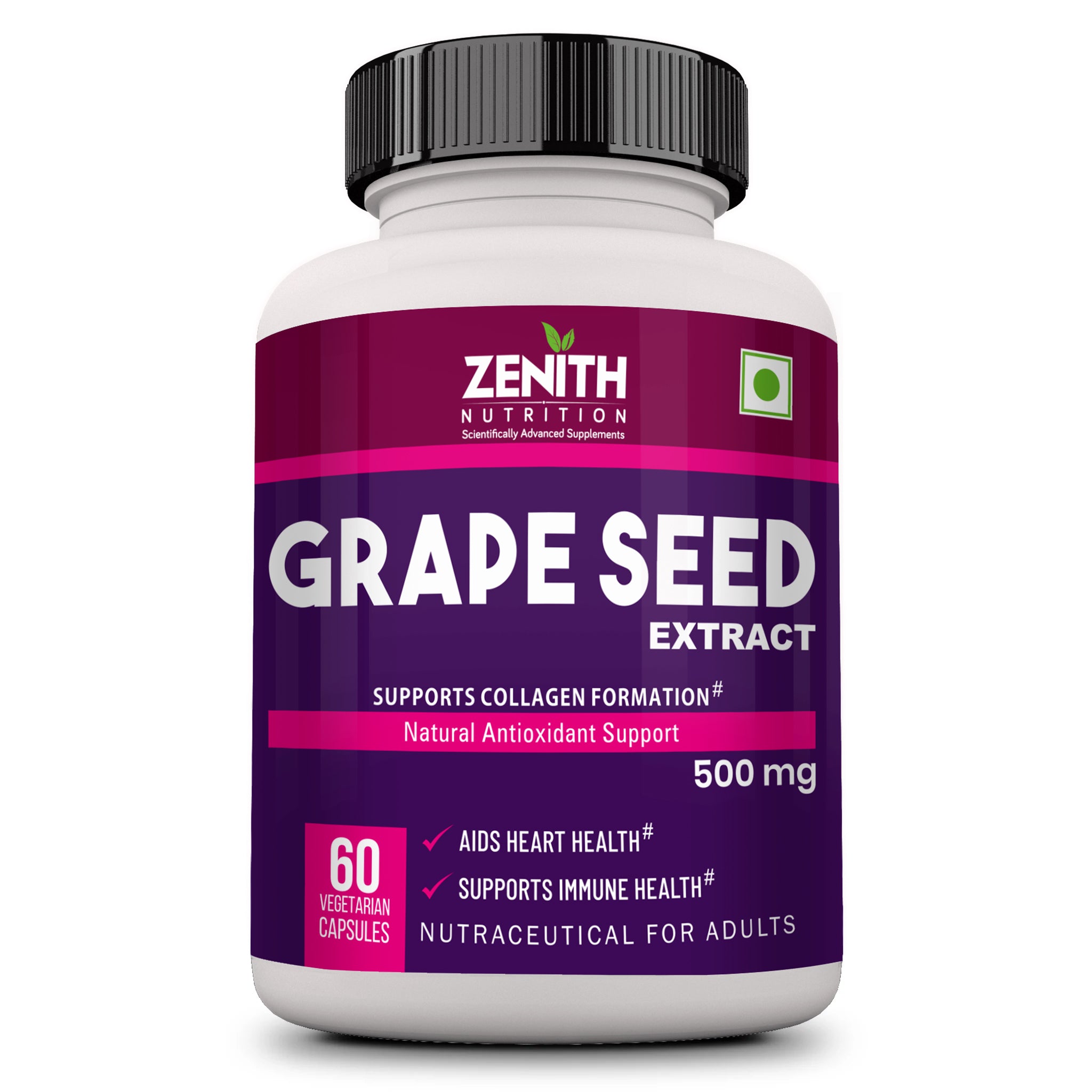 Grape Seed Extract 500mg - 60 Veg caps Grape Seed Extract