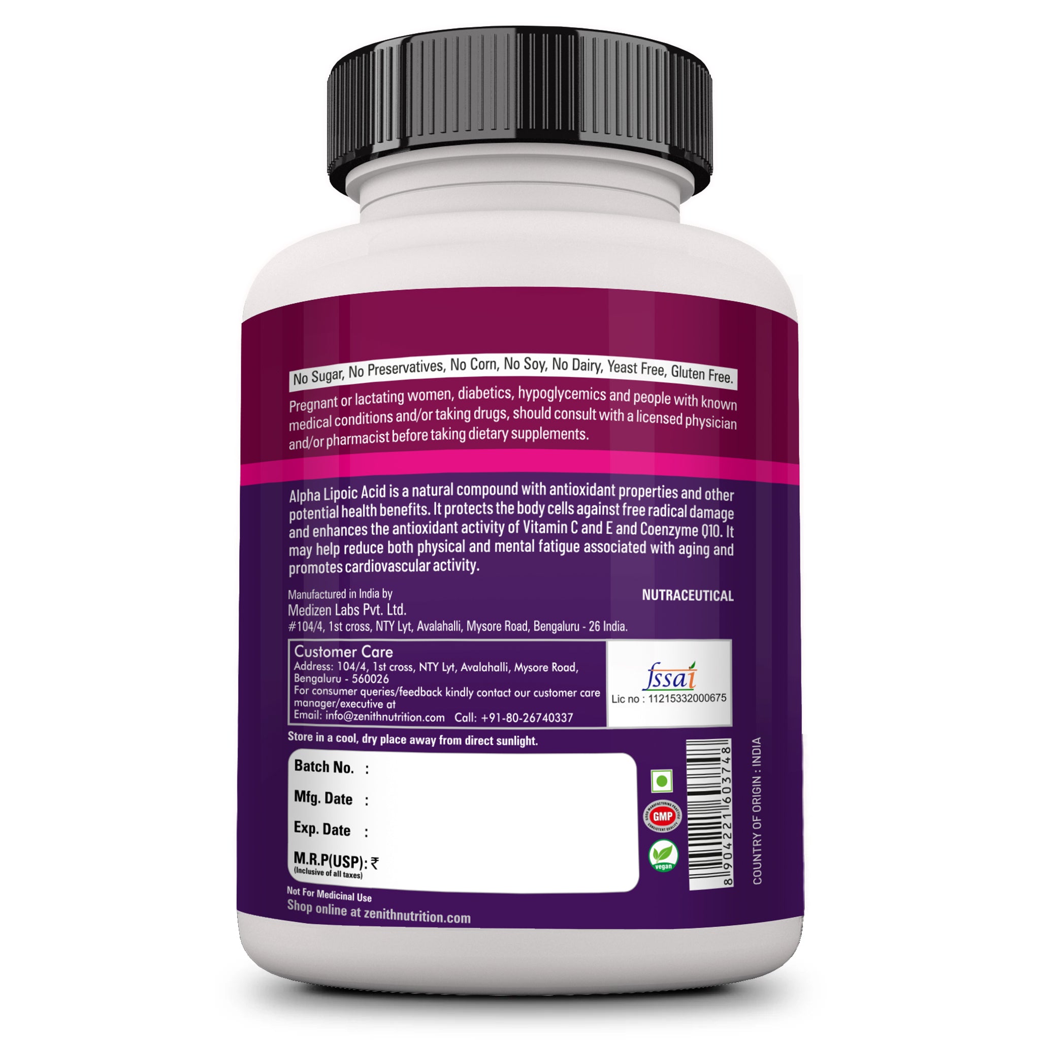 glutathione 16000 Benefits of alpha lipoic acid