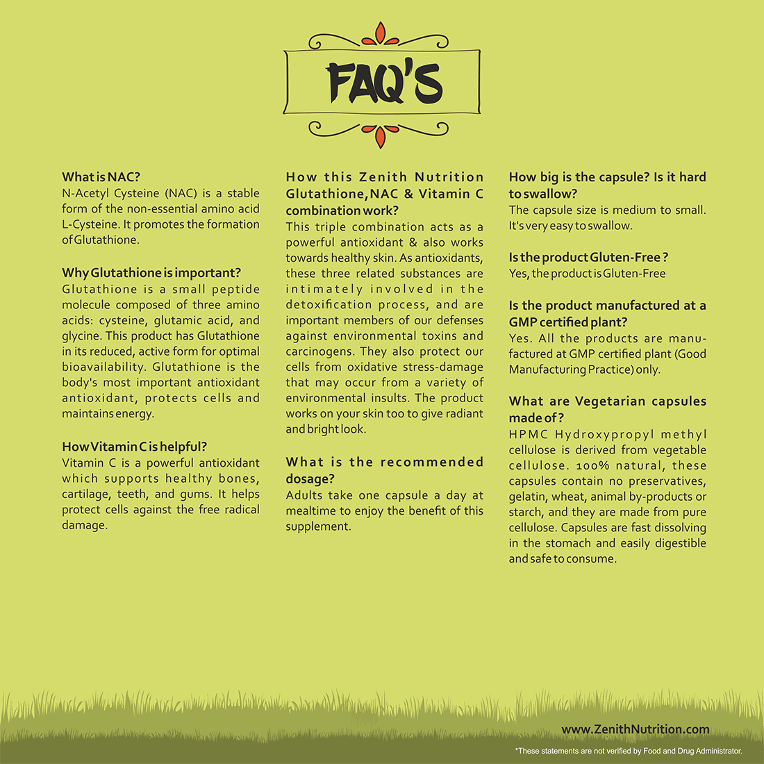 how to take glutathione and nac together Nac+Glutathione Detoxification and Whitening 30 To 120 Capsules main image 1