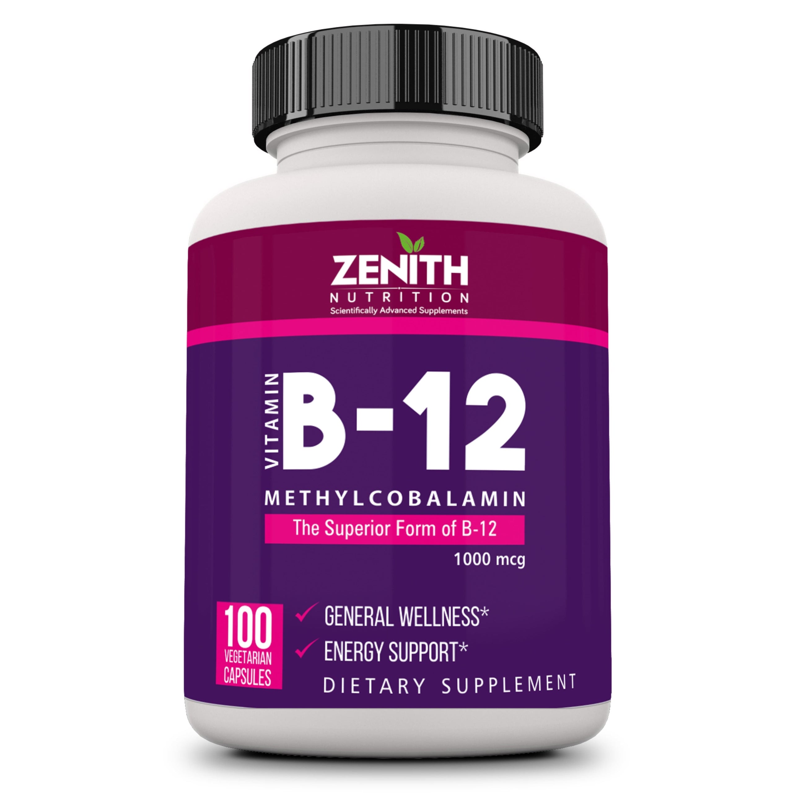 Methylcobalamin/Vitamin B12 - 100 Veg caps vitamin b12