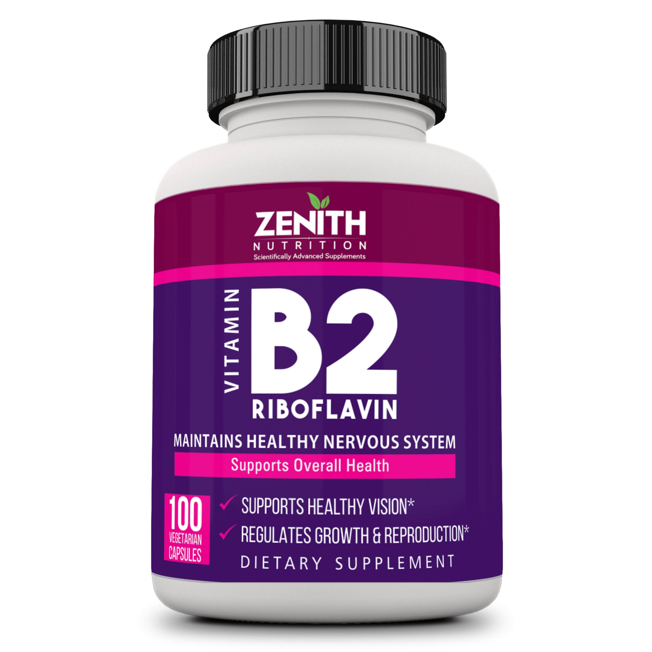 zenith nutrition glutathione Vitamin B2 Riboflavin- 100 Veg caps daily-care Can You Permanently Change Quantity:5 mg + 5 mg